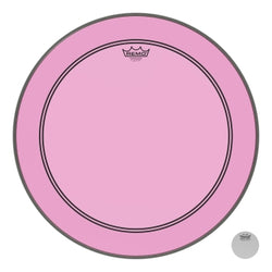 Powerstroke® P3 Colortone™ Pink Skyndeep® Drumhead - Bass Batter 22″ Model