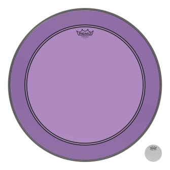 Powerstroke® P3 Colortone™ Purple Skyndeep® Drumhead - Bass Batter 22″ Model