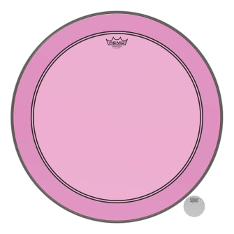 Powerstroke® P3 Colortone™ Pink Skyndeep® Drumhead - Bass Batter 24″ Model