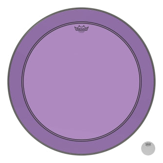 Powerstroke® P3 Colortone™ Purple Skyndeep® Drumhead - Bass Batter 26″ Model