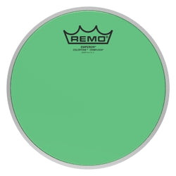 Emperor® Colortone™ Crimplock® Green Drumhead - Tenor Drumhead 8″ Model