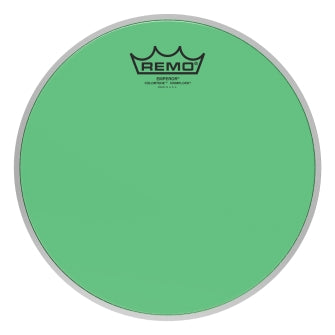 Emperor® Colortone™ Crimplock® Green Drumhead - Tenor Drumhead 10″ Model