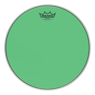 Emperor® Colortone™ Crimplock® Green Drumhead - Tenor Drumhead 13″ Model