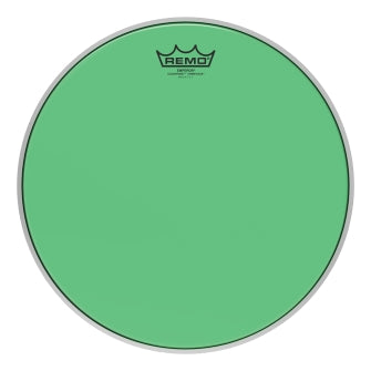 Emperor® Colortone™ Crimplock® Green Drumhead - Tenor Drumhead 14″ Model