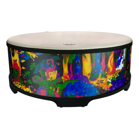 Kids Percussion® Gathering Drum, Comfort Sound Technology - 18″, Rain Forest Finish