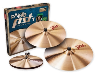 PST 7 Universal Set (14/16/20) - 14″ Hi-Hat, 16″ Crash, 20″ Ride