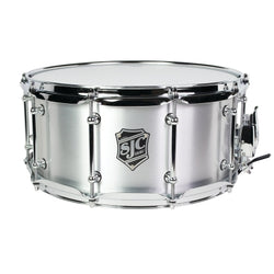 Alpha Aluminum Snare, 6.5″ x 14″ - 1.2mm Brushed Aluminum shell
