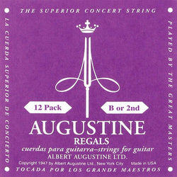 Regal – B or 2nd Nylon Guitar String - 12-Pack