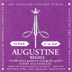 Regal – G or 3rd Nylon Guitar String - 12-Pack