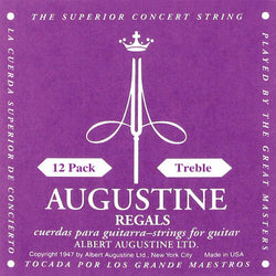 Regal/Trebles – Extra High Tension Nylon Guitar Strings - 12 Packs of All 6 Strings