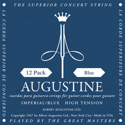 Imperial/Blue – High Tension Nylon Guitar Strings - 12 Packs of All 6 Strings