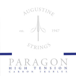 Paragon/Blue – High Tension Carbon Treble Guitar Strings - String Set 12-Pack