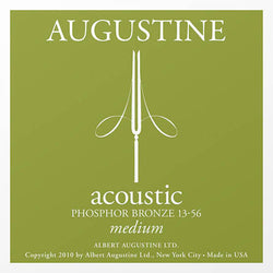 Acoustic Phosphor Bronze Guitar Strings - Medium (13-56) 12-Pack Set