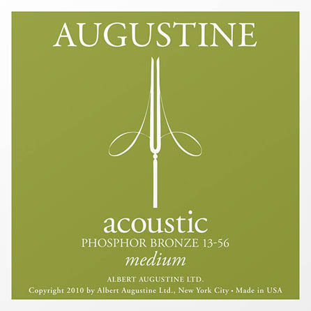 Acoustic Phosphor Bronze Guitar Strings - Medium (13-56) 12-Pack Set