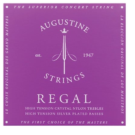 Regal/Blue – High Tension Nylon Guitar Strings - 1 Set of All 6 Strings