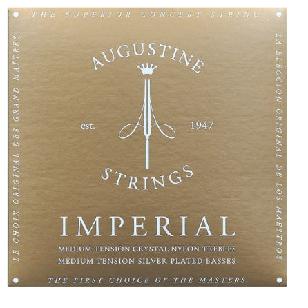Imperial/Red – Medium Tension Nylon Guitar Strings - 1 Set of All 6 Strings