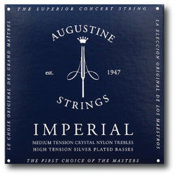 Imperial/Blue – High Tension Nylon Guitar Strings - 1 Set of All 6 Strings