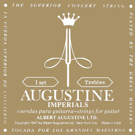 Imperial/Trebles – Very High Tension Nylon Guitar Strings - 1 Set of All 6 Strings