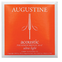 Acoustic Phosphor Bronze Guitar Strings - Ultra-Light (10-47) Single Set
