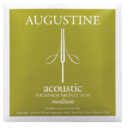 Acoustic Phosphor Bronze Guitar Strings - Medium (13-56) Single Set
