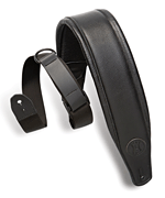 Right Height™ Garment Guitar Strap – Black - Specialty Series – 3-1/2″ Wide
