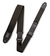 Right Height™ Polyester Guitar Strap – Black - Specialty Series – 2″ Wide