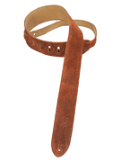 Suede Guitar Strap – Brown - Classics Series – 2″ Wide