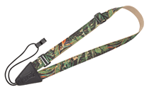 Cork Ukulele/Classical Strap – Rainforest - Folk Instruments Series – 1″ Wide