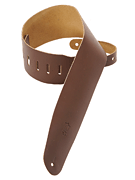 Genuine Leather Bass Strap – Brown - Classics Series – 3-1/2″ Wide