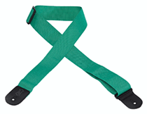 Polypropylene Guitar Strap – Green - Classics Series – 2″ Wide