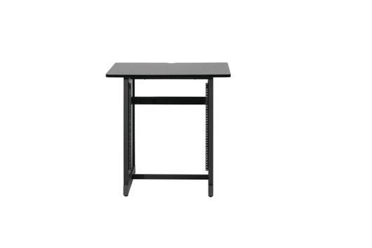 Content Creator Furniture Series 12U Studio Rack Table - Black Finish