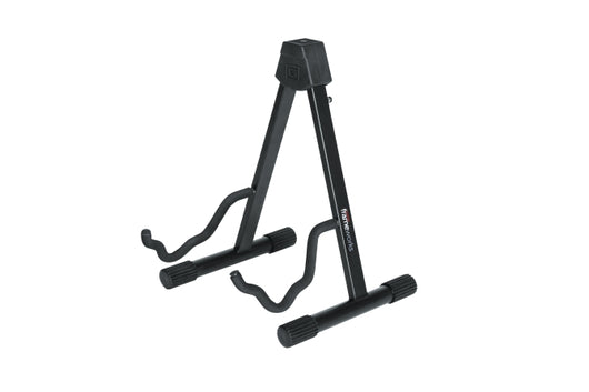 “A” Style Guitar Stand - with Contoured Cradle to Fit Electric, Bass, Dreadnaught, Acoustic Guitar, Ukulele or Violin