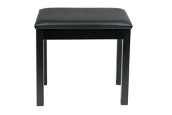 Traditional Wooden Keyboard & Piano Bench - Black