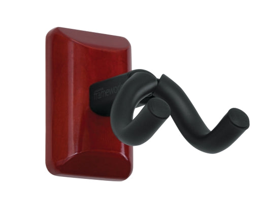 Gator Frameworks Wall Mounted Ukulele/mandolin Hanger With Cherry Mounting Plate