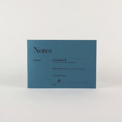 Notes Musicbook M Landscape Format - 6 Staves Per Page