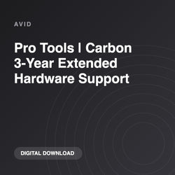 Avid Pro Tools | Carbon 3-Year Extended Hardware Support