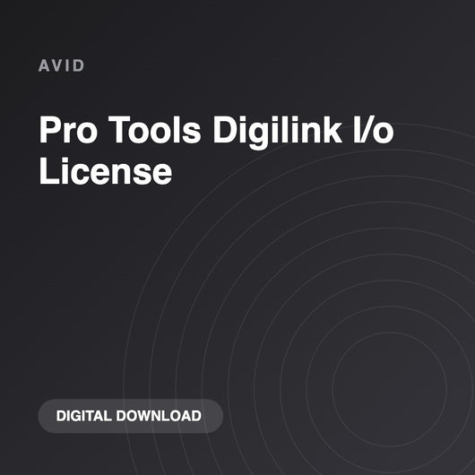 Avid Pro Tools Digilink I/o License