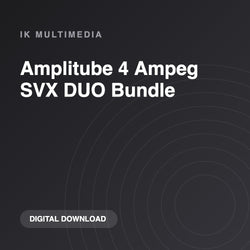 IK Multimedia Amplitube 4 Ampeg SVX DUO Bundle