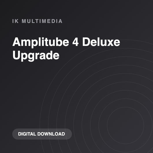 IK Multimedia Amplitube 4 Deluxe Upgrade