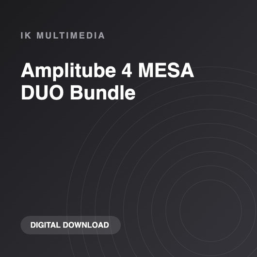 IK Multimedia Amplitube 4 MESA DUO Bundle