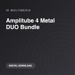 IK Multimedia Amplitube 4 Metal DUO Bundle