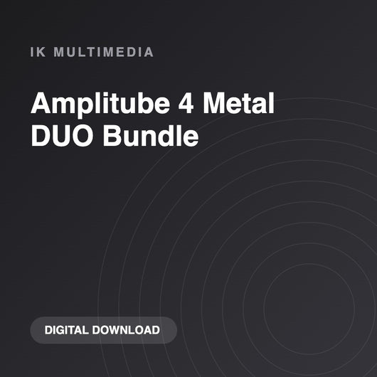 IK Multimedia Amplitube 4 Metal DUO Bundle