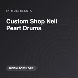 IK Multimedia Custom Shop Neil Peart Drums