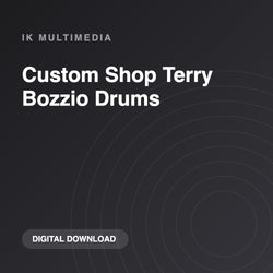 IK Multimedia Custom Shop Terry Bozzio Drums