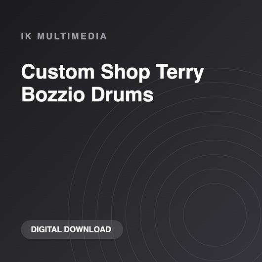 IK Multimedia Custom Shop Terry Bozzio Drums