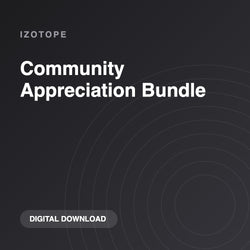iZotope Community Appreciation Bundle