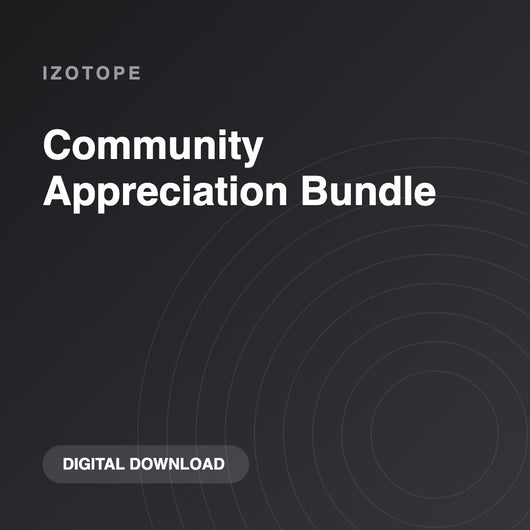 iZotope Community Appreciation Bundle