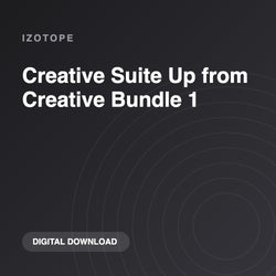 iZotope Creative Suite Up from Creative Bundle 1
