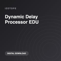 iZotope Dynamic Delay Processor EDU