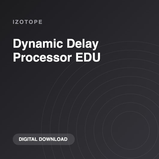 iZotope Dynamic Delay Processor EDU